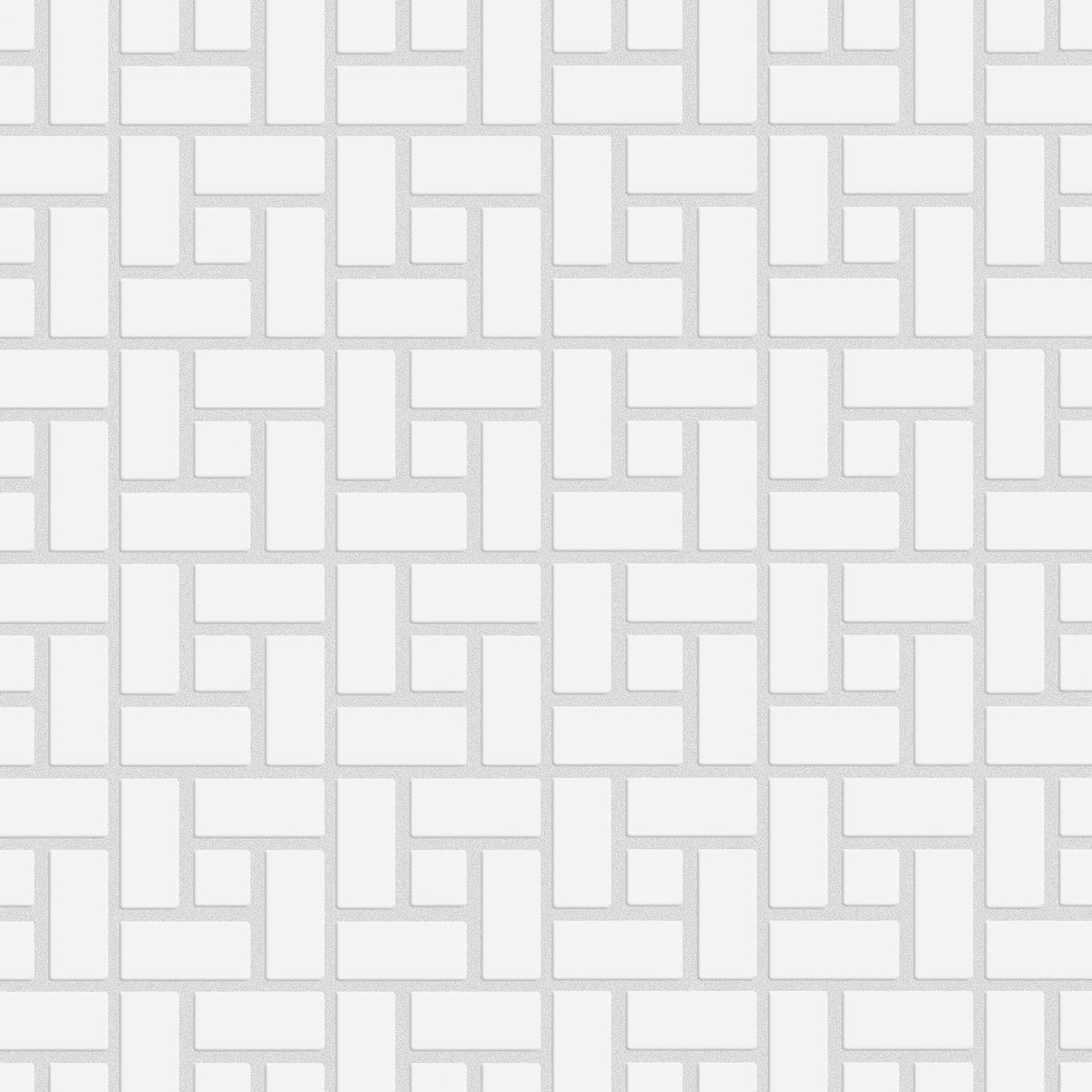 Affinity Tile Spiral Matte White with Glossy White Dot 13-in x 13-in Multi-finish Porcelain Mosaic Floor and Wall Tile product image