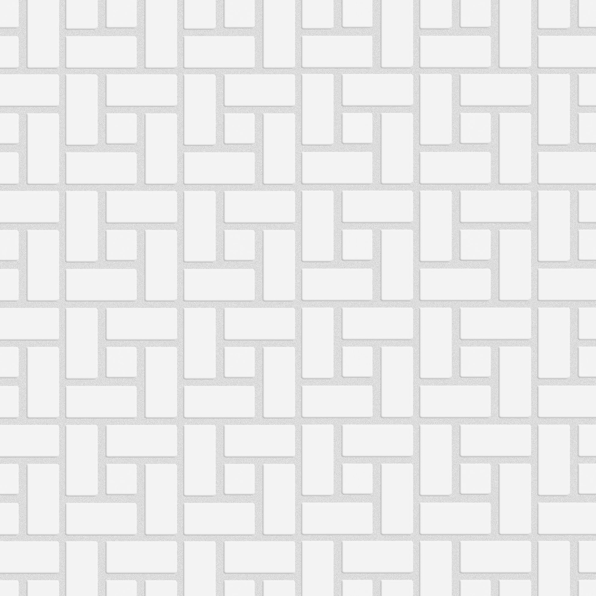 Affinity Tile Spiral Matte White with Glossy White Dot 13-in x 13-in Multi-finish Porcelain Mosaic Floor and Wall Tile product image