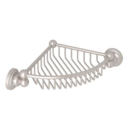 Rohl 2-in H Screw Mount Solid Brass Polished Nickel Hanging Shower Caddy