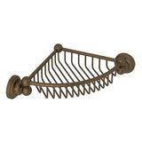Rohl 2-in H Screw Mount Solid Brass Polished Nickel Hanging Shower Caddy