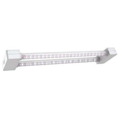 2 ft. 2-Light 19-Watt Blue Spectrum LED Non-Dimmable Indoor Linkable Plant Grow White Light Fixture, Daylight - Super Arbor