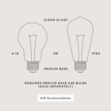Progress Lighting Avec 4-Light Matte Black Modern/Contemporary Chandelier