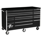 THD Series 72 in. 16-Drawer Roller Cabinet Tool Chest, Blue - Super Arbor