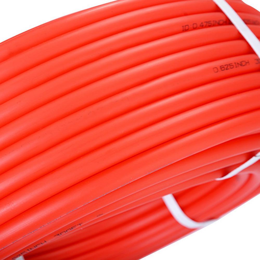 1/2 in. x 300 ft. and 3/4 in. x 300 ft. PEX Tubing Potable Water Pipe - 2 Red 2 Blue - Super Arbor