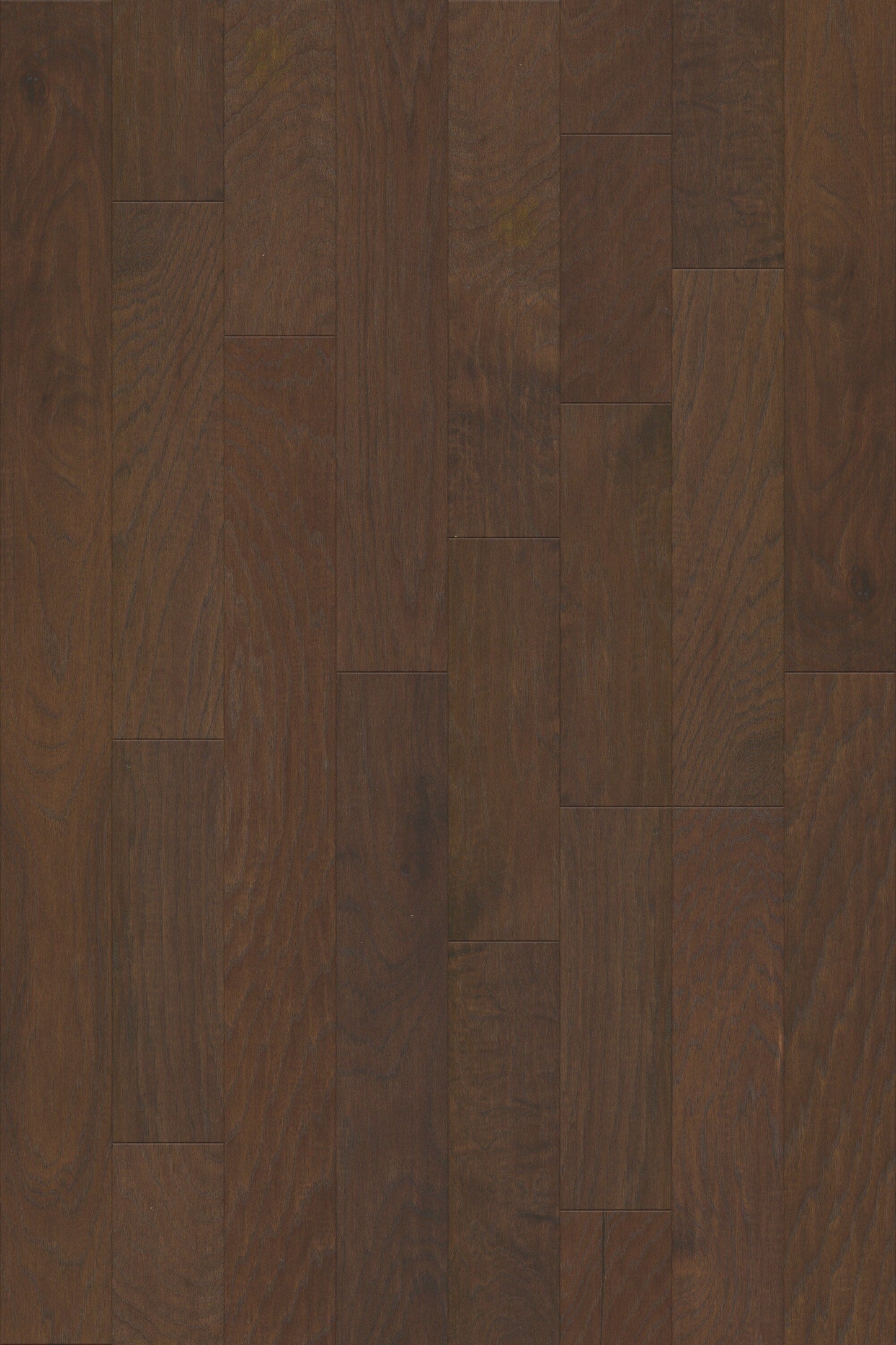 Shaw Hickory Bedivere hardwood flooring — lifestyle view