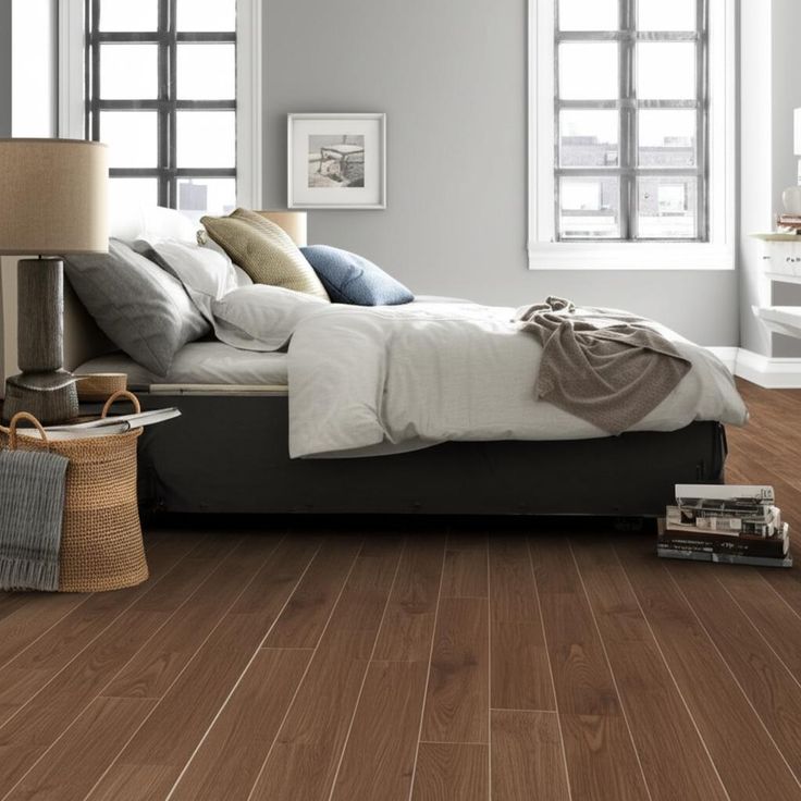 Home Decorators Collection Hand-Scraped Tanned Hickory Laminate Flooring