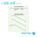 Feeney 40-ft Stainless Steel Cable Hardware Kit