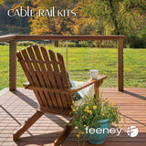 Feeney 25-ft Stainless Steel Cable Hardware Kit