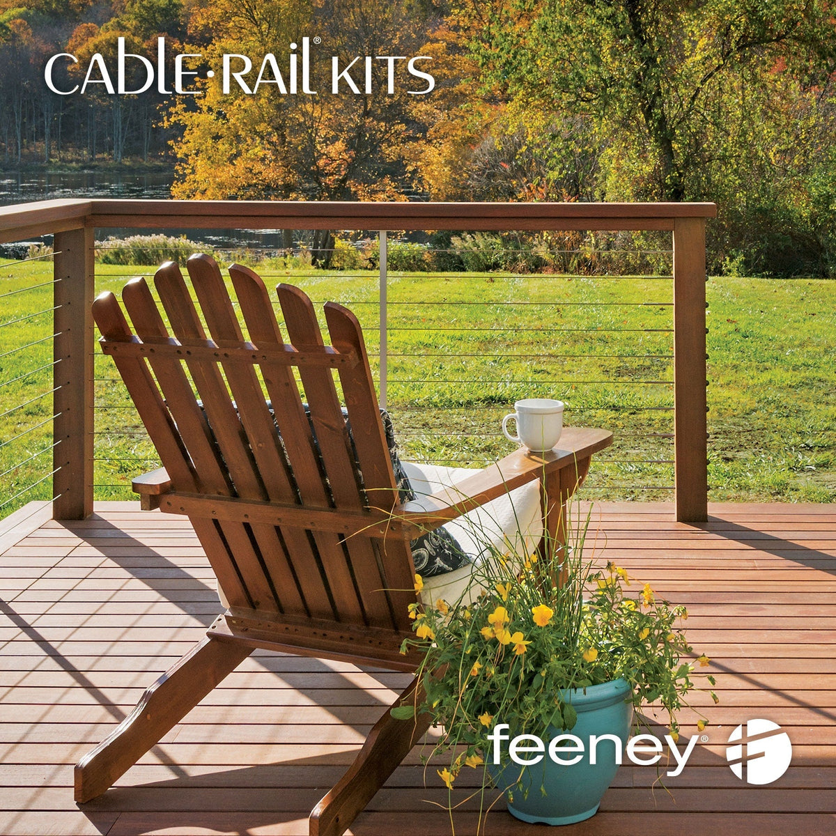 Feeney 40-ft Stainless Steel Cable Hardware Kit