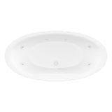 Sunstone 5.7 ft. Whirlpool Tub in White - Super Arbor