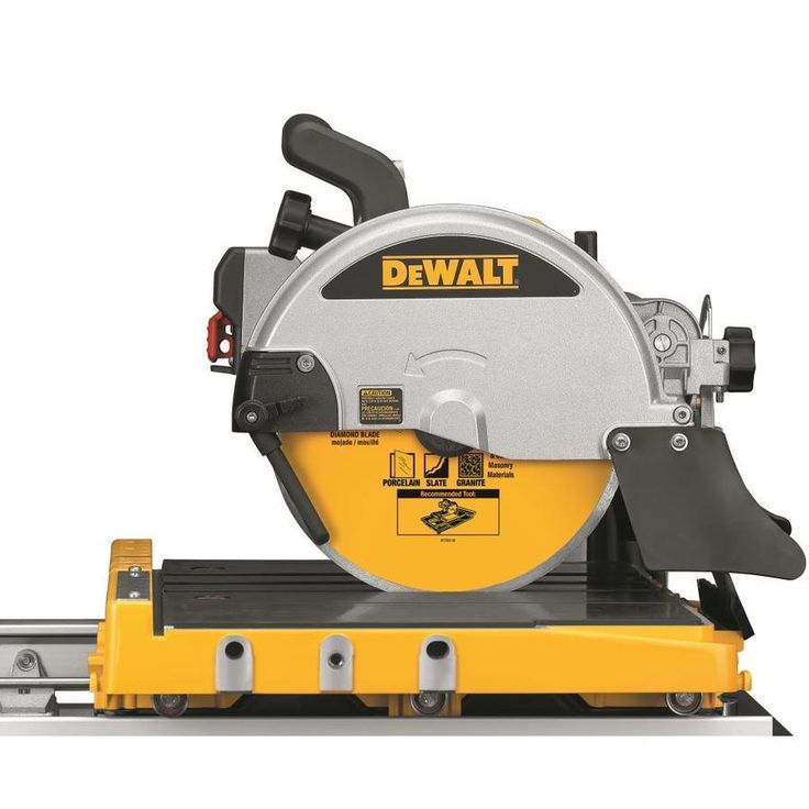 DEWALT 10-in 15-Amp Wet Bridge Sliding Table Tile Saw with Stand