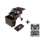 22 in. Cantilever Tool Box with Mechanics Set (99-Piece) - Super Arbor