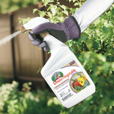 Bonide Tomato & Vegetable 3-in-1 Organic Liquid Insect, Disease & Mite Control, Ready-to-Use, 32 oz