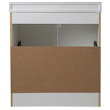 Lancaster 30 in. W Bath Vanity in White with Cultured Marble Vanity Top in White - Super Arbor