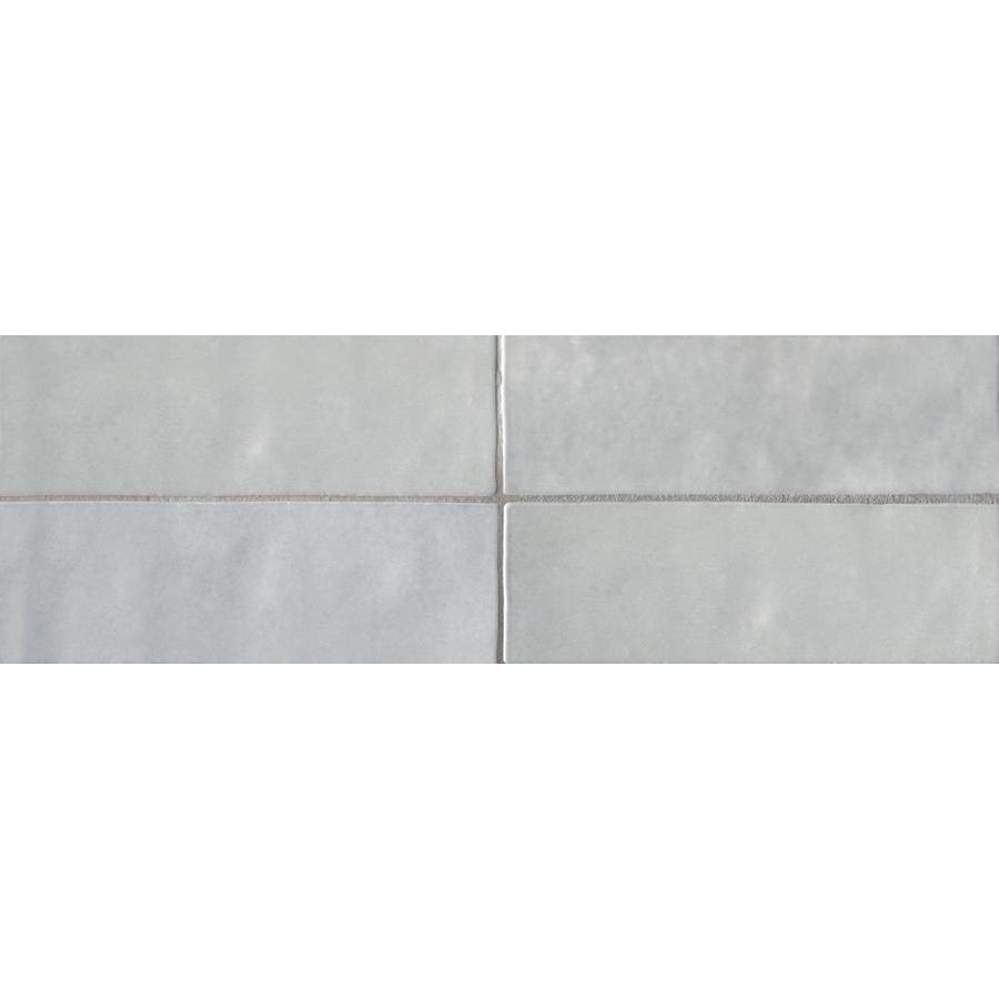 Bedrosians Cloe 76-Pack White 2-1/2-in x 8-in Glossy Ceramic Subway Wall Tile