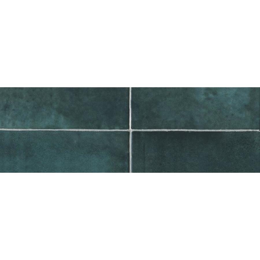 Bedrosians Cloe 76-Pack White 2-1/2-in x 8-in Glossy Ceramic Subway Wall Tile - Super Arbor