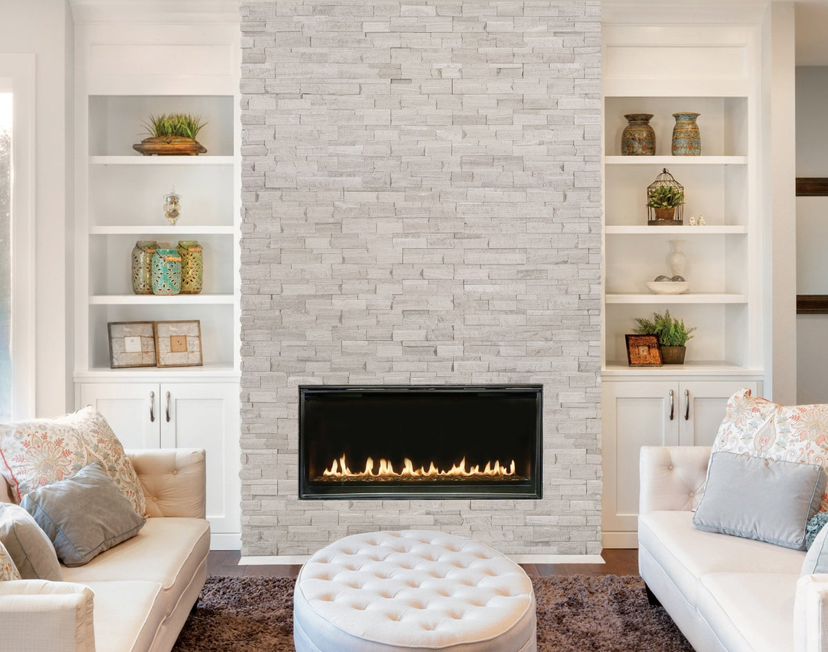 Satori Mystery Ledgestone Corner 6-in x 18-in Natural Stone Marble Wall Tile (4.32-sq ft/Carton)
