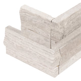 Satori Mystery Ledgestone Corner 6-in x 18-in Natural Stone Marble Wall Tile (4.32-sq ft/Carton)