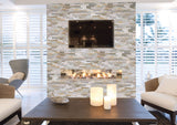 Satori 6-Pack Desert Quartz Ledgestone Corner 6-in x 18-in Natural Stone Wall Tile