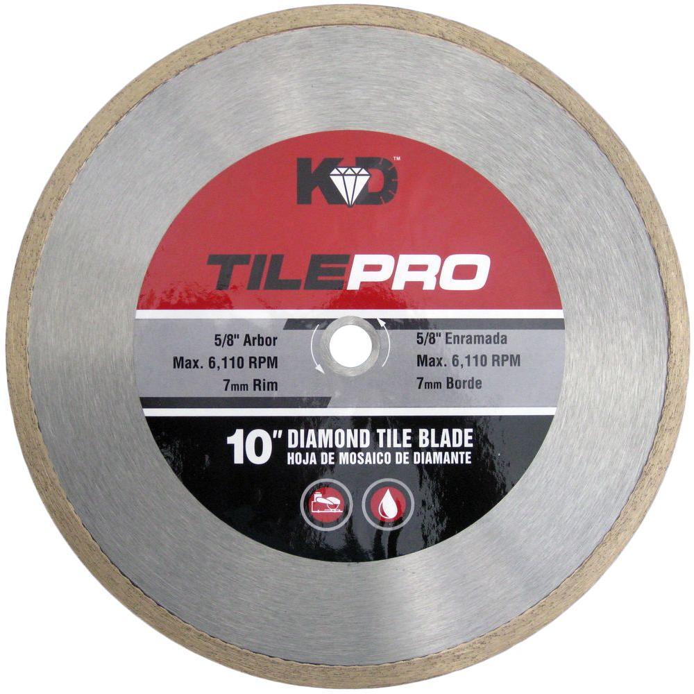 10 in. Diamond Tile Circular Saw Blade - Super Arbor