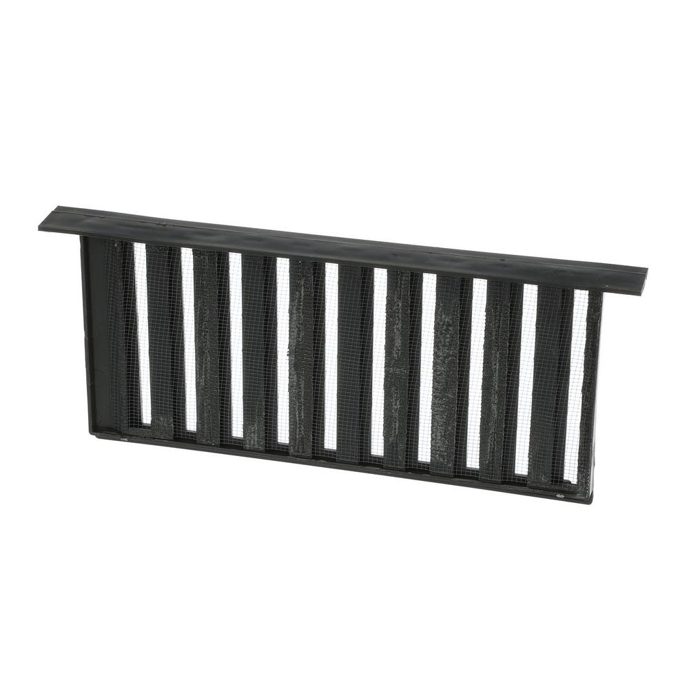 16 in. x 8 in. Slider in Black (12-Quantity) - Super Arbor