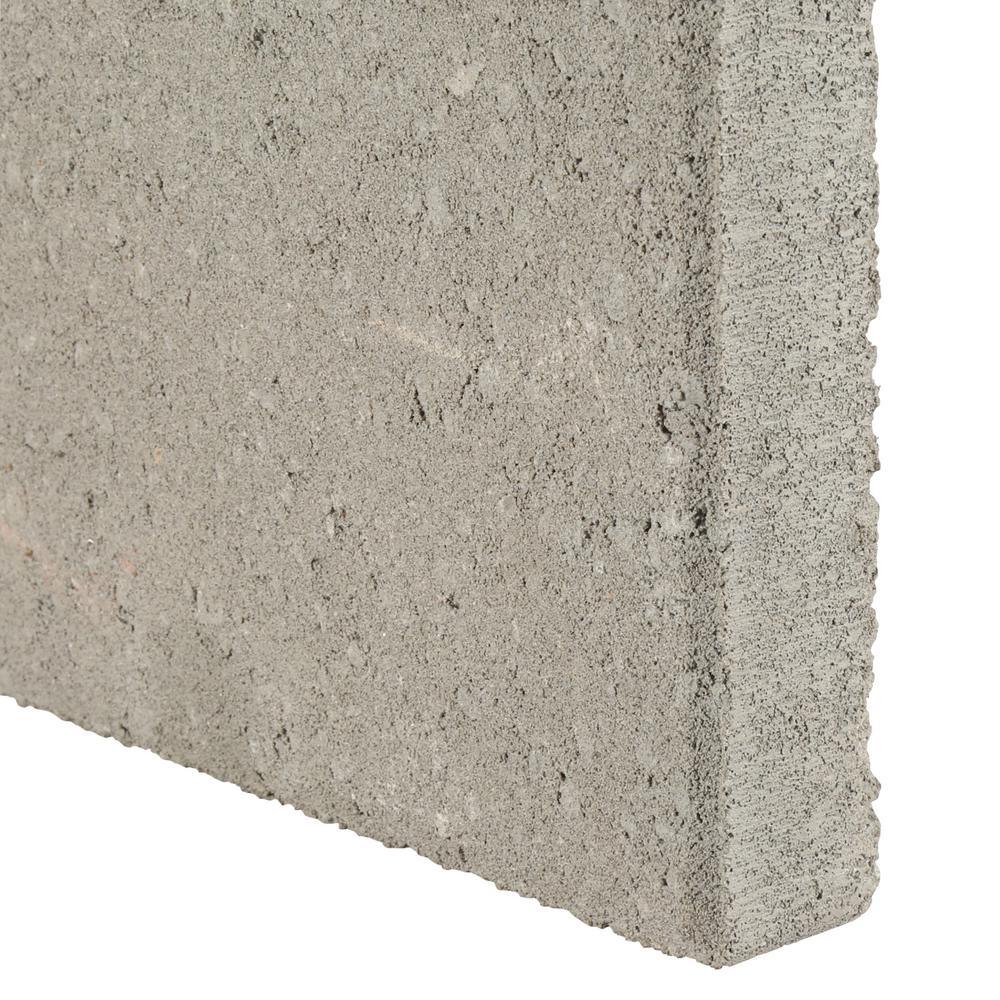 12 in. x 12 in. x 1.5 in. Pewter Square Concrete Step Stone - Super Arbor