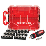 Craftsman Multi-Bit Screwdriver Set 44 pc with Ratcheting Handle