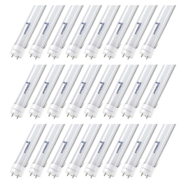 Hyperikon 18-Watt 4 ft. Linear T8 Frosted Ballast Compatible Double-End LED Tube Light Bulb (24-Pack)
