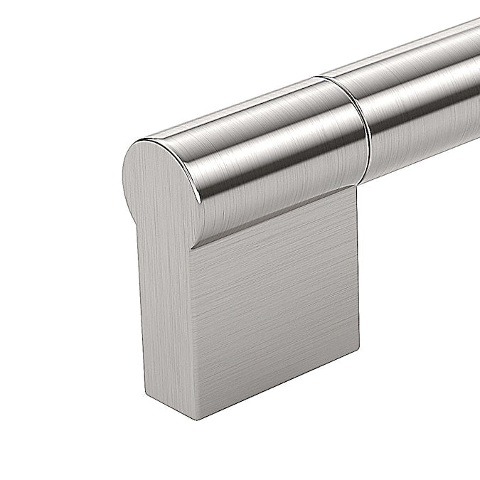 Richelieu Avellino (128mm) Center to Center Brushed Nickel Cylindrical Handle Drawer Pull