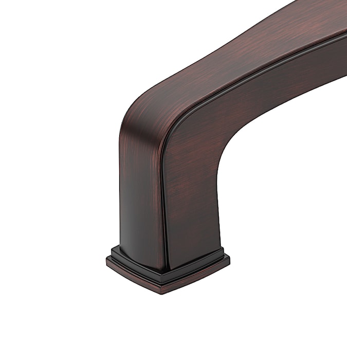 Richelieu Charlemagne 3-in (76mm) Center to Center Brushed Oil-Rubbed Bronze Rectangular Handle Drawer Pull