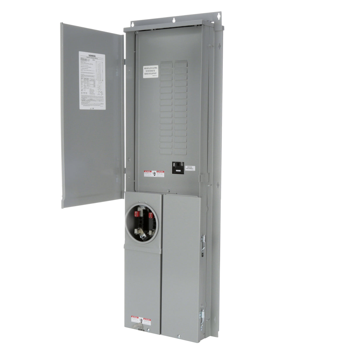 Siemens Siemens/Murray Brand 200-Amp 20-space load center - angle view