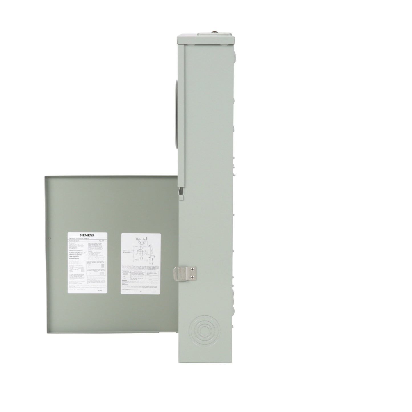 Siemens Siemens/Murray Brand 200-Amp 4-space load center - interior view