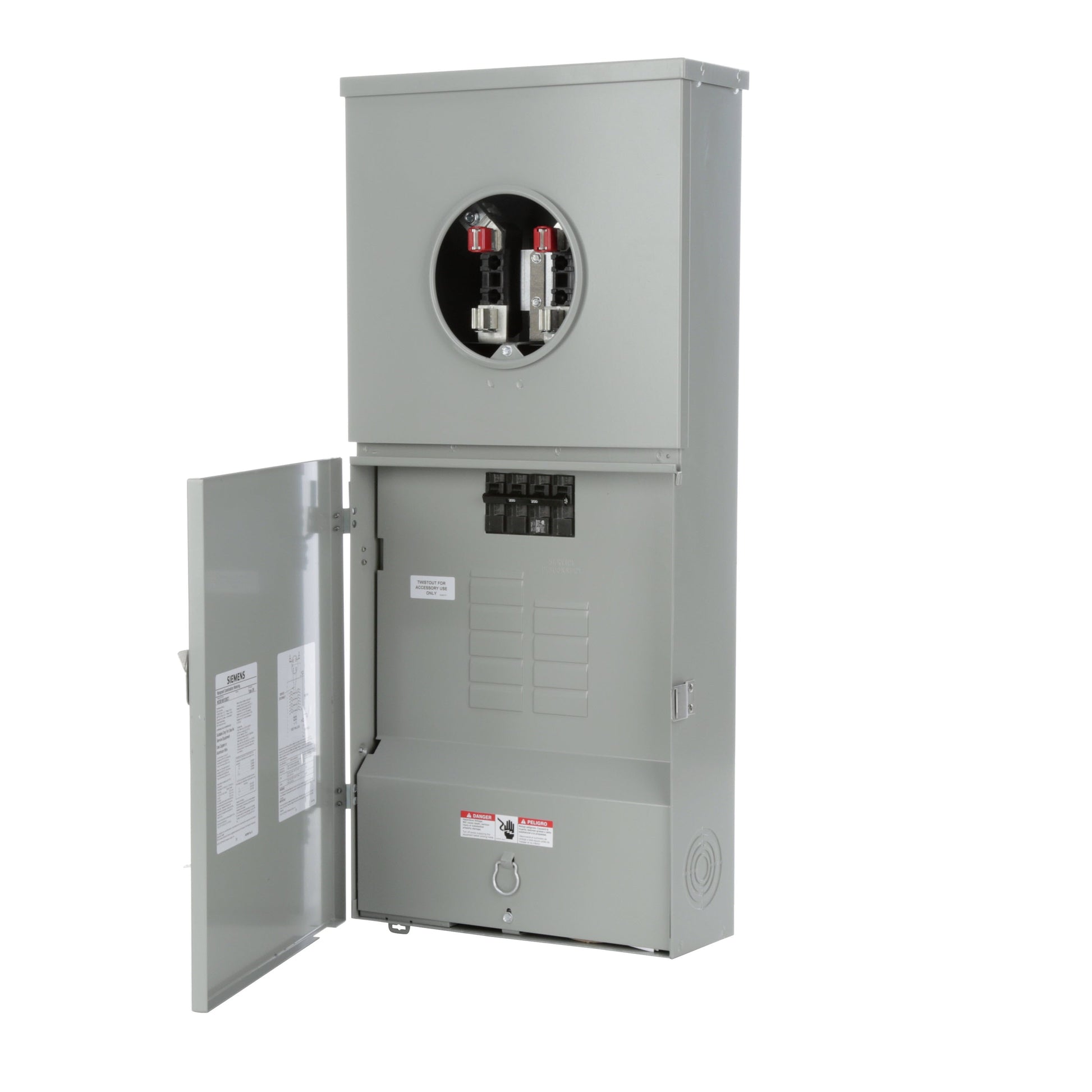 Siemens Siemens/Murray Brand 200-Amp 8-space load center - front view