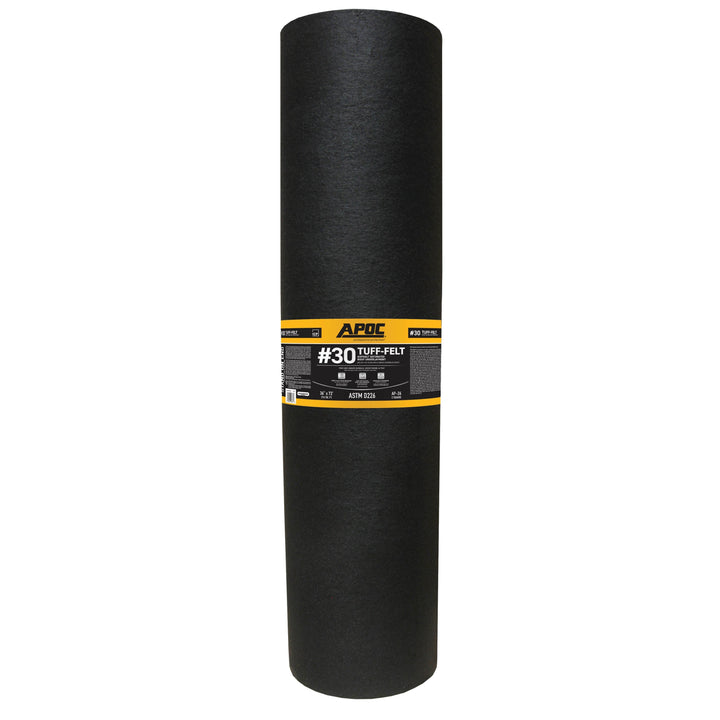 APOC #30 Tuff-Felt 36-in x 71.75-ft (200-sq ft) Felt Roof Underlayment — ASTM D226