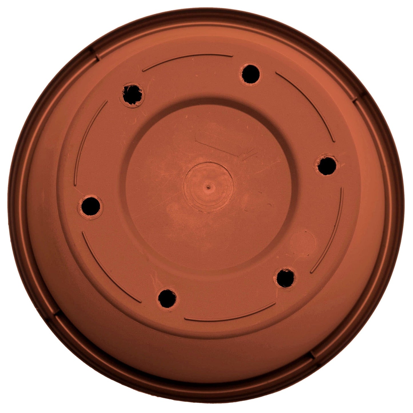 Bloem Terrapot 17.2 in. H x 20 in. Dia. Resin Traditional Planter Terracotta Clay