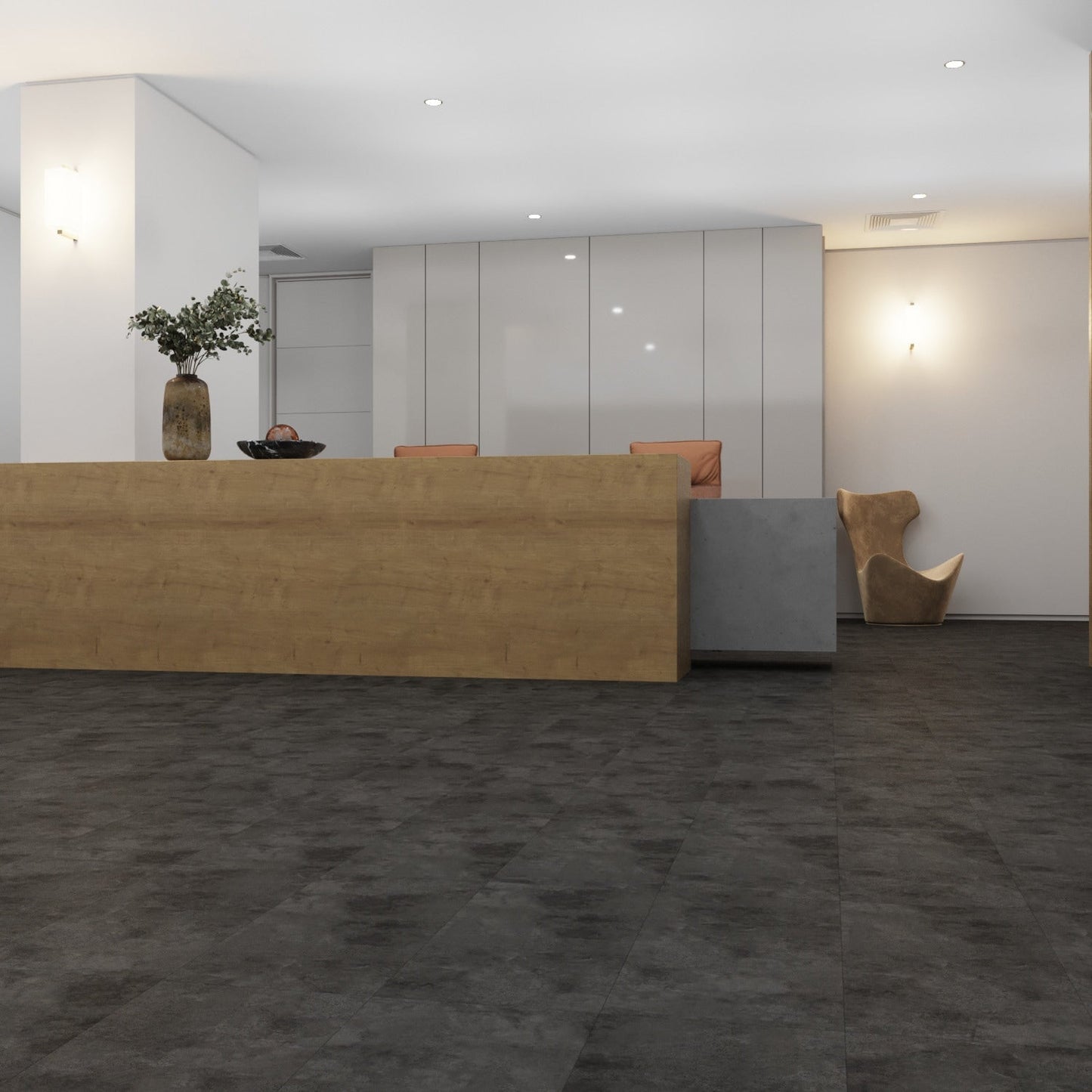 Lucida USA Gluecore Riverock 12-in W x 3-mm Thick Waterproof Luxury Vinyl Plank Flooring (36-sq ft)
