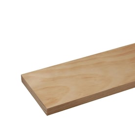 (Common: 1-in x 6-in x 8-ft; Actual: 0.75-in x 5.5-in x 8-ft) Pine Board - Super Arbor