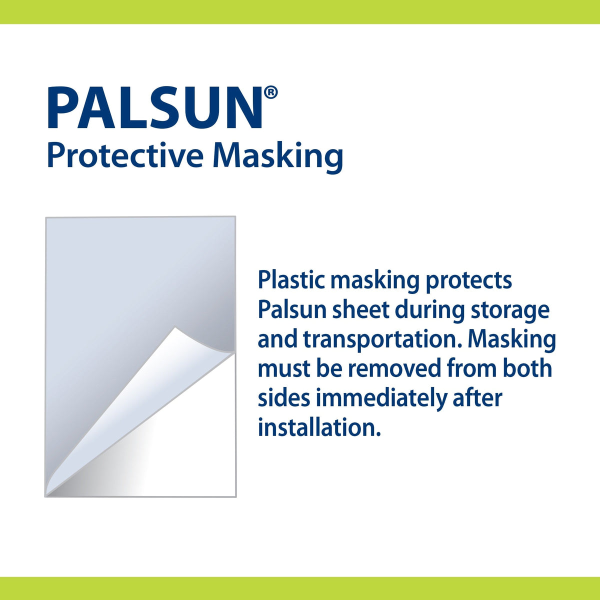 PALSUN 4-ft x 8-ft Corrugated Solar Grey Polycarbonate Roof Panel