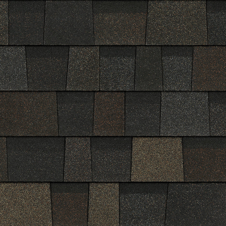 Owens Corning TruDefinition Duration Designer Architectural Roof Shingles, Black Sable, 32.8-sq ft per Bundle
