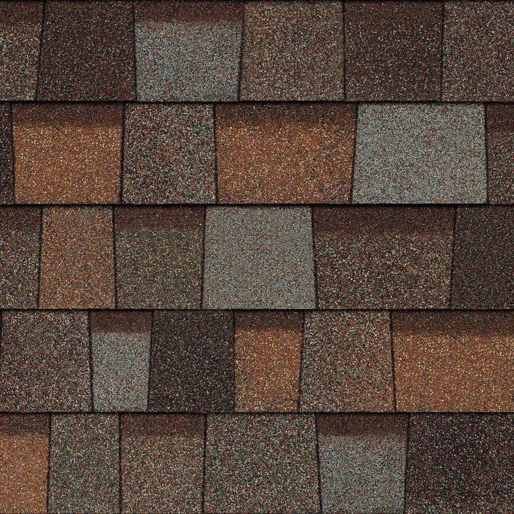 Owens Corning TruDefinition Duration Designer Aged Copper Architectural Roof Shingles, Algae-Resistant, 32.8-sq ft per Bundle