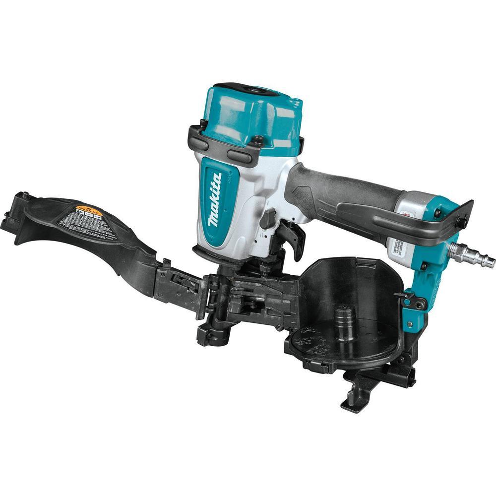 15 Degree 1-3/4 in. Pneumatic Coil Roofing Nailer - Super Arbor