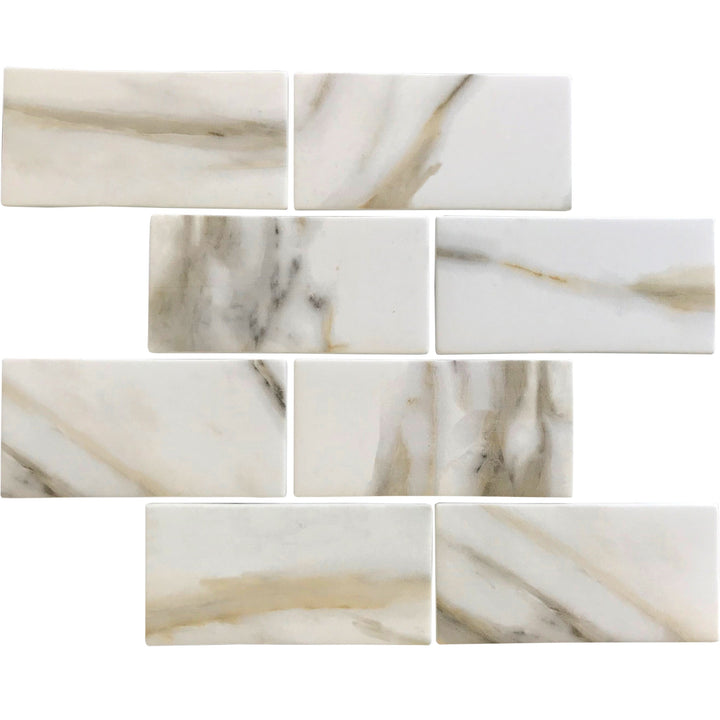 Apollo Tile Aloha White and Beige 12-in x 12-in Matte Recycled glass Patterned Mosaic Floor and Wall Tile product image