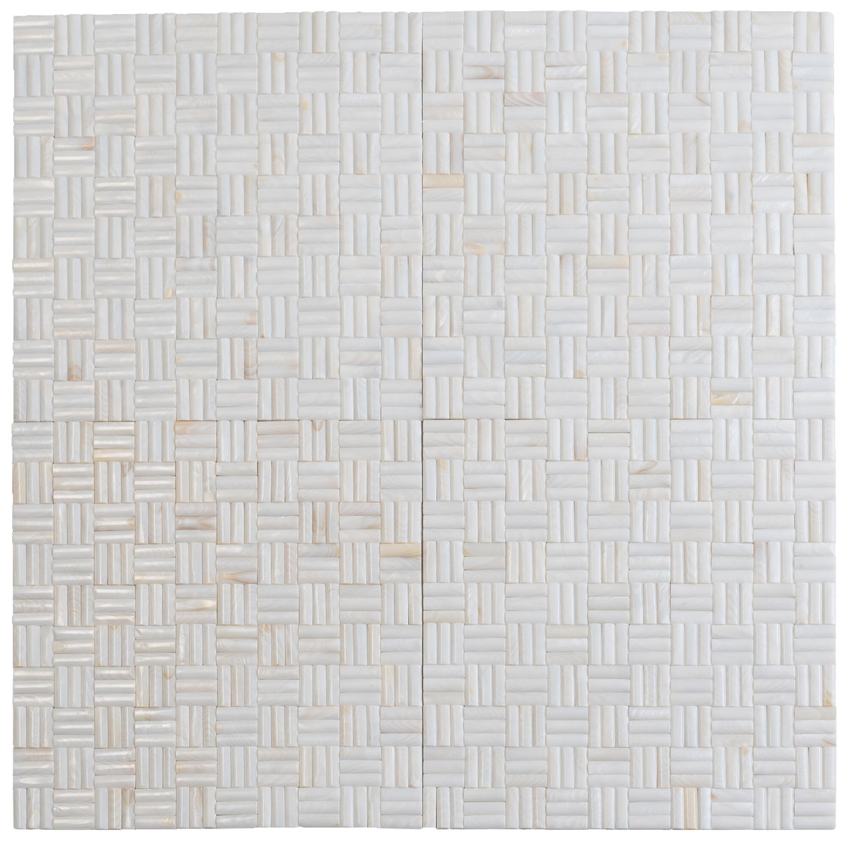 Apollo Tile Jewelicious Shimmer Beige 12-in x 12-in Polished Natural shell Patterned Mosaic Wall Tile product image