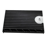 Redi Base 30 in. x 54 in. Single Threshold Shower Base with Left Drain and Polished Chrome Drain Plate - Super Arbor