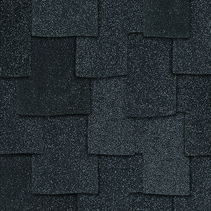 Owens Corning Woodcrest Lifetime Architectural Asphalt Shingles – Carbon (6 Bundles per Square, 16.67-sq ft per Bundle)