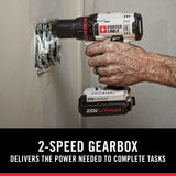 PORTER-CABLE 20-Volt Max 1/2-in Cordless Drill/Driver Kit with Charger and Battery
