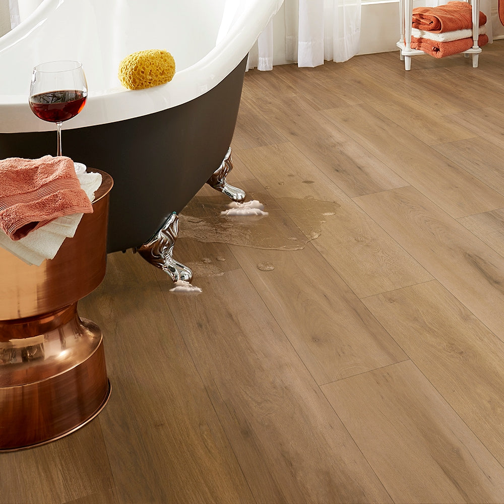 Pergo DuraCraft Glasgow Oak Waterproof Luxury Vinyl Plank Flooring