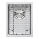 16 in. x 18 in. Single Bowl Undermount 16-Gauge Stainless Steel Bar Prep Kitchen Sink