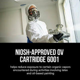 3M Reusable Painting Valved Safety Mask