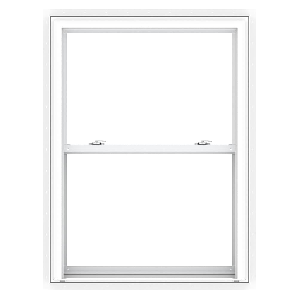 Pella 250 Series 71-1/2-in x 47-1/2-in x 3-1/4-in Jamb Left-Operable Vinyl Sliding Window, White, Half Screen Included
